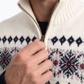 Maglione da uomo Woolcano SWT1091 Granatowy/Kremowy 6