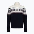 Maglione da uomo Woolcano SWT1091 Granatowy/Kremowy