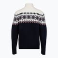 Maglione da uomo Woolcano SWT1091 Granatowy/Kremowy 2