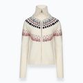 Maglione da donna Woolcano SWT1092 Kremowy/Granatowy 3