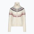 Maglione da donna Woolcano SWT1092 Kremowy/Granatowy