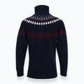 Maglione da uomo Woolcano SWT1093 Granatrowy/Kremowy 4