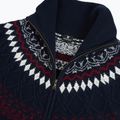 Maglione da uomo Woolcano SWT1093 Granatrowy/Kremowy 3