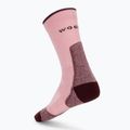 Calze da donna Woolcano SCK1098 Różowy/Bordowy 2