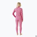 Completo di biancheria termica da donna Woolcano SET1121 Pink 2