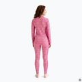 Completo di biancheria termica da donna Woolcano SET1109 Pink 2