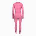 Completo di biancheria termica da donna Woolcano SET1109 Pink 2