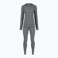 Completo di biancheria termica da donna Woolcano SET1109 Granatowy