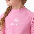 Maglietta per bambini AQUASTIC Rimos UV 50+ UPF pink 4