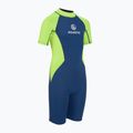 Muta da nuoto per bambini AQUASTIC Wavey Jrb 2 mm green/navy blue