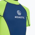 Muta da nuoto per bambini AQUASTIC Wavey Jrb 2 mm green/navy blue 5