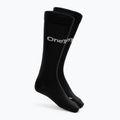 Calzettoni da calcio per bambini OneTeam Precision football socks black