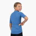 Maglietta da ciclismo per bambini ATTABO TEVRA JR con zip corta blu 4