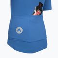 Maglietta da ciclismo per bambini ATTABO TEVRA JR con zip corta blu 13
