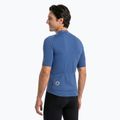 Maglietta da ciclismo uomo ATTABO TEVRA con zip corta blu navy 2