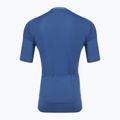 Maglietta da ciclismo uomo ATTABO TEVRA con zip corta blu navy 9
