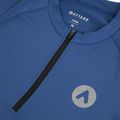Maglietta da ciclismo uomo ATTABO TEVRA con zip corta blu navy 10