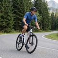 Maglietta da ciclismo uomo ATTABO TEVRA con zip corta blu navy 6