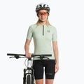 Maglietta da ciclismo donna ATTABO TEVRA con zip corta menta 5