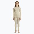 Set intimo termico per bambini WOOLCANO Merino SET0683 beige