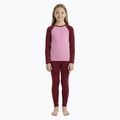 Set intimo termico per bambini WOOLCANO Merino SET0982 purple