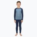 Set intimo termico per bambini WOOLCANO Merino SET0982 blue