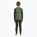 Completo termico per bambini WOOLCANO Merino SET0982 khaki 3