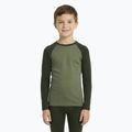 Completo termico per bambini WOOLCANO Merino SET0982 khaki 5