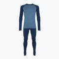 Completo intimo termico da uomo WOOLCANO termoaktywna Merino SET0978 blue 8