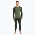Set intimo termico da uomo WOOLCANO termoaktywna Merino SET0978 khaki