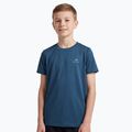 Maglietta da trekking per bambini KADVA TrailCore traspirante blu navy