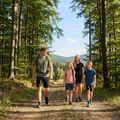 Maglietta da trekking per bambini KADVA TrailCore traspirante blu navy 6
