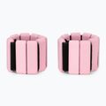 Cavigliere e polsiere con peso  XTREXO SCULPT 2 x 0,5 kg pink