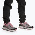 Scarpe da trekking per bambini KADVA Rocky Trail Low WaterProof Softshell grigio 2