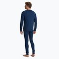 Set di biancheria intima termica da uomo WOOLCANO Merino SET0540 blu navy 2