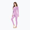 Set intimo termico donna WOOLCANO Merino SET0543 viola 4