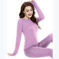 Set intimo termico donna WOOLCANO Merino SET0543 viola 5