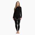 Felpa termica da donna WOOLCANO Merino TOP0545 nero 2