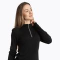 Felpa termica da donna WOOLCANO Merino TOP0545 nero 5