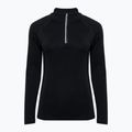 Felpa termica da donna WOOLCANO Merino TOP0545 nero 6