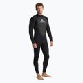 Muta da surf uomo AQUASTIC in neoprene 4/3 mm WAVEY black