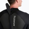 Muta da surf uomo AQUASTIC in neoprene 4/3 mm WAVEY black 9