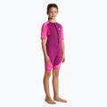 Muta da surf per bambini AQUASTIC in neoprene 1,5 mm WAVEY pink 6