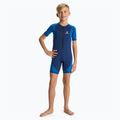 Muta da surf per bambini AQUASTIC in neoprene 1.5 mm WAVEY blue