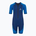 Muta da surf per bambini AQUASTIC in neoprene 1.5 mm WAVEY blue 9