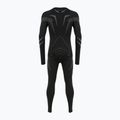 Completo di biancheria intima termica maschile KADVA ALPINESTEP COOLMAX THERMAL PRO DRY senza cuciture nera 11