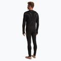 Completo di biancheria intima termica maschile KADVA ALPINESTEP COOLMAX THERMAL PRO DRY senza cuciture nera 2