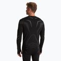 Completo di biancheria intima termica maschile KADVA ALPINESTEP COOLMAX THERMAL PRO DRY senza cuciture nera 4