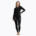 Completo di biancheria intima termica da donna KADVA ALPINESTEP COOLMAX THERMAL PRO DRY senza cuciture nero