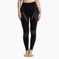 Completo di biancheria intima termica da donna KADVA ALPINESTEP COOLMAX THERMAL PRO DRY senza cuciture nero 8